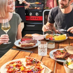 Barbecue Hybride Gaz Et Charbon De Bois Gas2Coal 2.0 330 - Char-Broil -Weber King Boutique barbecue gas2coal 330 hybride charbon gaz charbroil 4260547594431 6