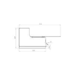 Barbecue Charbon Vulcain INOX 54 X 32 - Le Marquier -Weber King Boutique barbecue vulcain inox le marquier 3339380067233 2