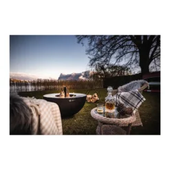 Brasero Plancha Boule Noir - Feu Du Jardin -Weber King Boutique boule noir 100 cm feu du jardin 7640154913554 3