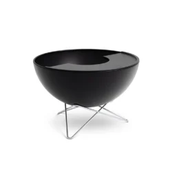 Brasero Rond Acier émaillé Noir Bowl + Pied Bas + Plancha - Höfats -Weber King Boutique bowl hofats pied bas plancha 4260447330931 7