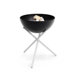 Brasero Rond En Acier émaillé Bowl + Trépied + Plancha - Höfats -Weber King Boutique bowl hofats pied haut plancha 4260447331020 5