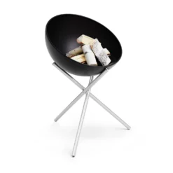 Brasero Rond En Acier émaillé Bowl + Trépied + Plancha - Höfats -Weber King Boutique bowl hofats pied haut plancha 4260447331020 9