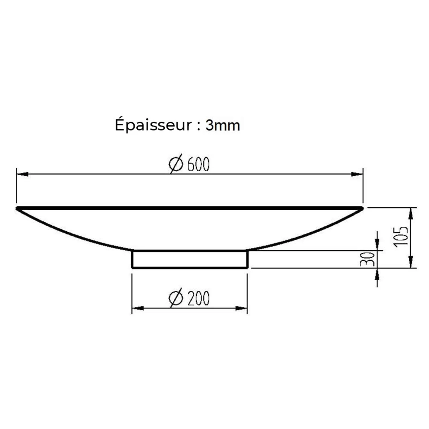 Brasero En Acier Corten Rond ⌀60 Cm - Nordic Flame 6 Brasero En Acier Corten Rond ⌀60 Cm - Nordic Flame – Image 6