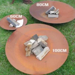Brasero En Acier Corten Rond ⌀60 Cm - Nordic Flame 15 Brasero En Acier Corten Rond ⌀60 Cm - Nordic Flame -Weber King Boutique brasero acier corten esprit barbecue 2020000027720 7