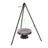 Brasero Junko ø60 Cm Fonte + Trépied + Grille Acier Chromé + Housse - Barbecook