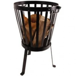 ESSCHERT DESIGN Brasero Acier Rond* 5 ESSCHERT DESIGN Brasero Acier Rond* -Weber King Boutique brasero metaen deux parties rond 8714982023163 2