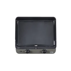 Combo Plancha Gaz Fusion 60 Gris Cargo 2 Brûleurs Avec Chariot - ENO -Weber King Boutique combo fusion 60 gris cargo eno 2020000038115 5