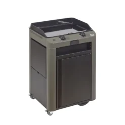 Combo Plancha Gaz Fusion 60 Gris Cargo 2 Brûleurs Avec Chariot - ENO -Weber King Boutique combo fusion 60 gris cargo eno 2020000038115 7