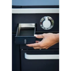 Combo Plancha Gaz Enosign 65 Bleu (Chariot Et Capot) - ENO* -Weber King Boutique combo plancha enosign 65 bleu capot eno chariot 3224780040040 4