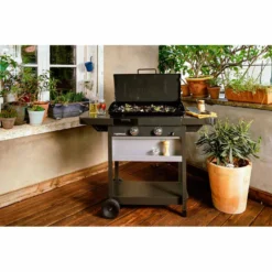 Combo Plancha Gaz EX Plus (chariot + Couvercle) - Campingaz -Weber King Boutique ex plus couvercle campingaz 3138522124168 3