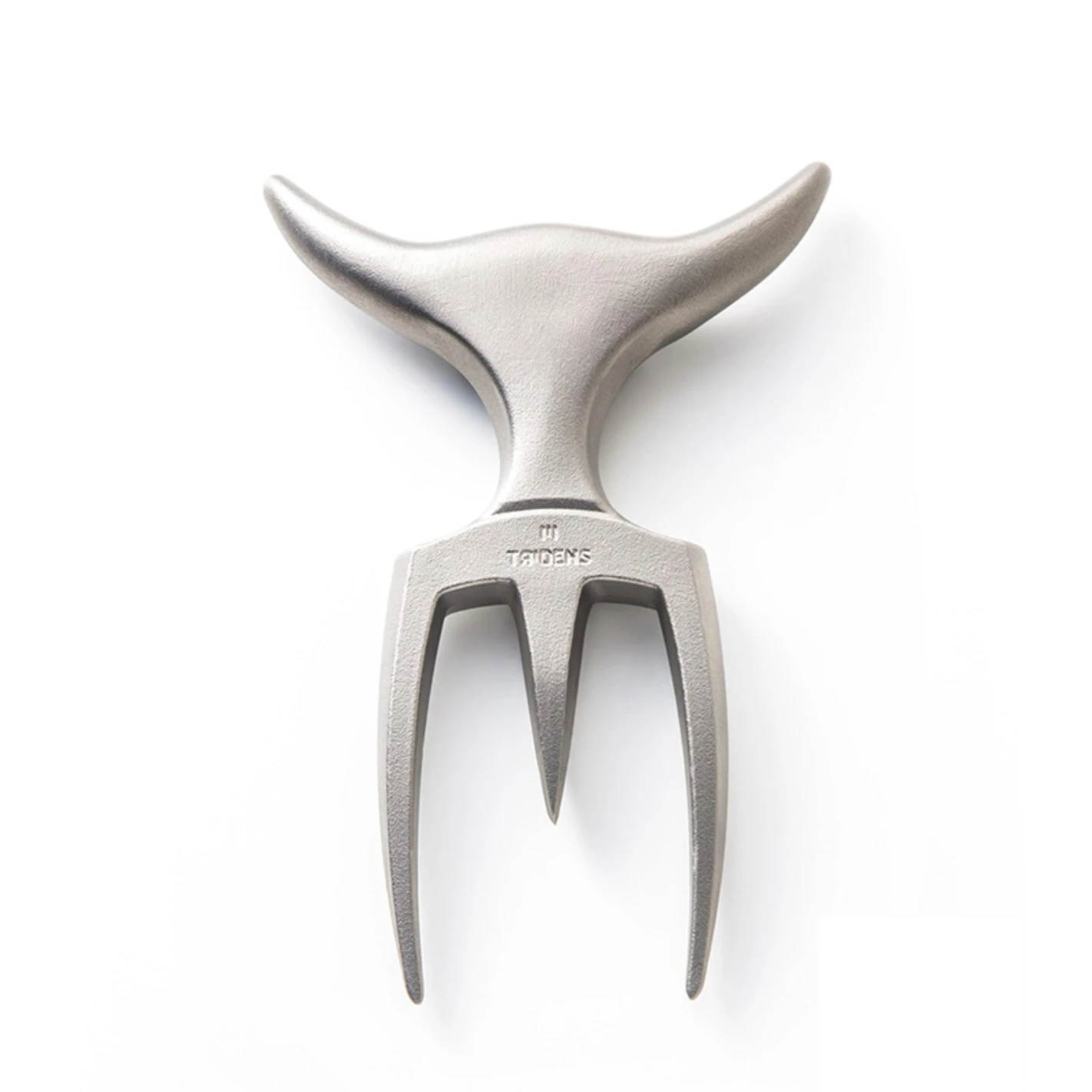 Fourchette à Viande Inox Brut + Support - Tridens 2 Fourchette à Viande Inox Brut + Support - Tridens – Image 2