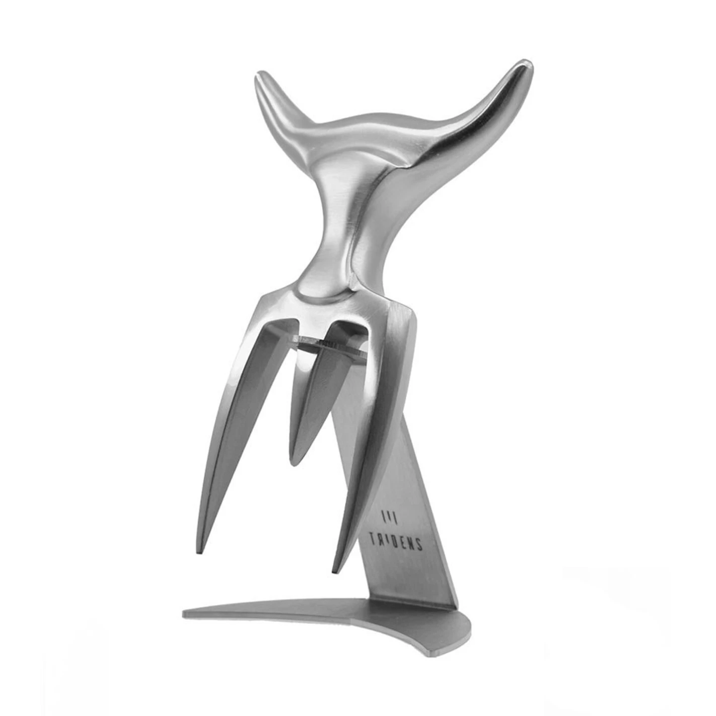 Fourchette à Viande + Support Inox - Tridens 1 Fourchette à Viande + Support Inox - Tridens