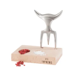 Fourchette à Viande Tridens Inox Brossé + Support -Weber King Boutique fourchette viande tridens inox 3770012105006 2