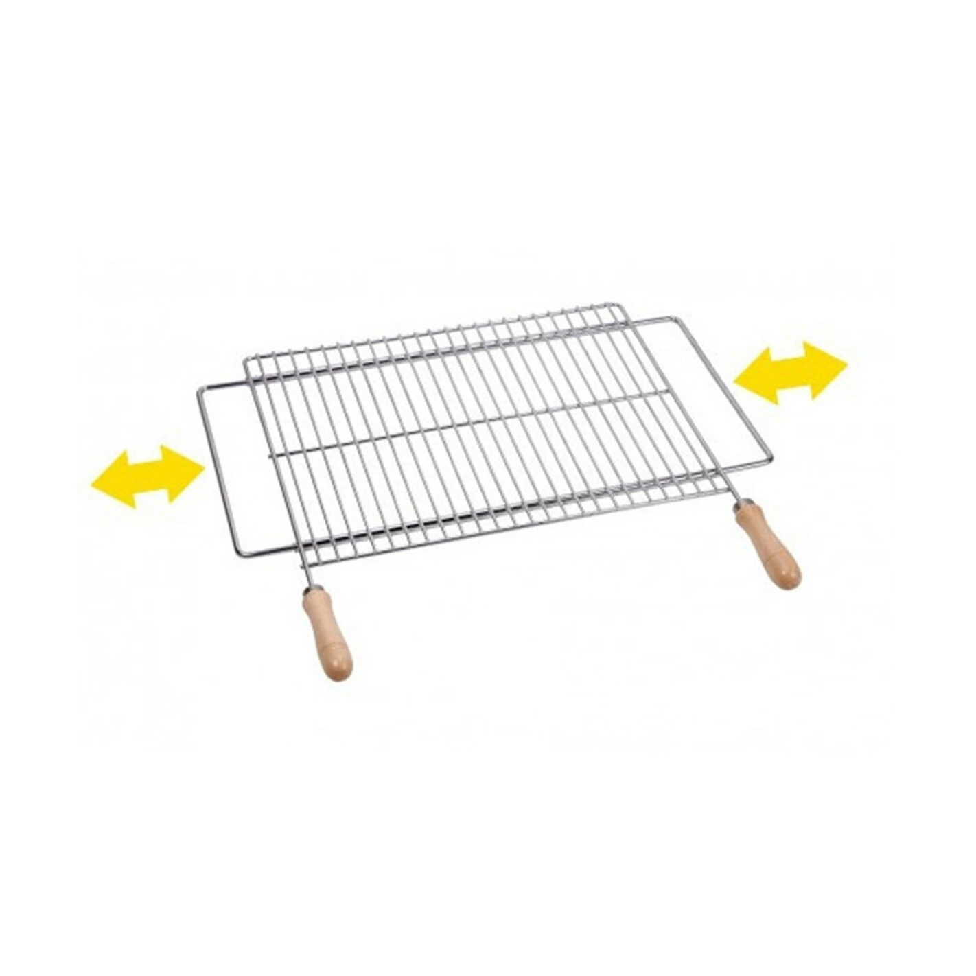 Grille Barbecue Télescopique 60 X 40 Cm En Zingue 1 Grille Barbecue Télescopique 60 X 40 Cm En Zingue