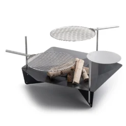 Grille Brasero ⌀55 Cm Inox Pour Triple Höfats -Weber King Boutique grille inox brasero triple hofats 55 cm 4260447330467 2