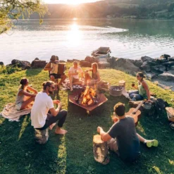 Brasero Corten Triple ⌀120 Cm - Höfats 8 Brasero Corten Triple ⌀120 Cm - Höfats -Weber King Boutique hofats triple 120 cm 4260447330443 3