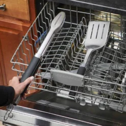 Kit 2 Ustensiles Pince + Spatule Précision - Weber -Weber King Boutique kit 2 ustensiles better 0077924159695 5