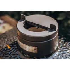 Barbecue Kamado JUNIOR Pro 2.0 Noir + Chariot - Monolith* -Weber King Boutique monolith junior 2 0 noir chariot 4260444583453 4