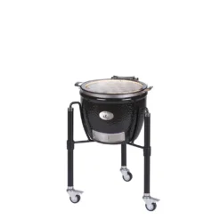 Barbecue Kamado JUNIOR Pro 2.0 Noir + Chariot - Monolith* -Weber King Boutique monolith junior 2 0 noir chariot 4260444583453 5