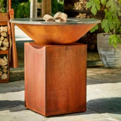 Brasero Corten Classic 100 - Ofyr -Weber King Boutique ofyr classic brasero plancha corten 3291081336219 3