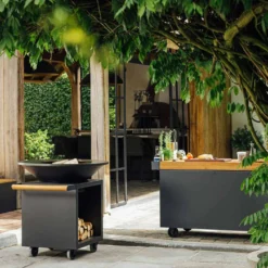 Brasero Plancha Classic Storage Pro 100 Noir + Housse - Ofyr -Weber King Boutique ofyr classic storage 100 pro noir 2020000021971 4