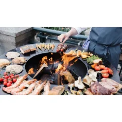 Brasero Plancha OFYR Island 100 En Corten + Plan De Travail Teck 16 Brasero Plancha OFYR Island 100 En Corten + Plan De Travail Teck -Weber King Boutique ofyr island 100 brasero plancha 7430440898821 7