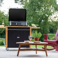 Plancha Enosign 65 Inox Et Noir Avec Capot - ENO* 15 Plancha Enosign 65 Inox Et Noir Avec Capot - ENO* -Weber King Boutique plancha enosign 65 inox et noir capot 3224780041207 6