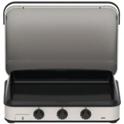 Plancha Gaz Enosign 80 Inox Avec Capot - ENO*