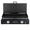 Plancha Gaz Blue Flame LXD Twin + Couvercle - Campingaz