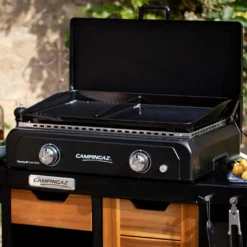 Plancha Gaz Blue Flame LXD Twin + Couvercle - Campingaz 12 Plancha Gaz Blue Flame LXD Twin + Couvercle - Campingaz -Weber King Boutique plancha gaz blue flame lxd twin campingaz 3138522119416 5