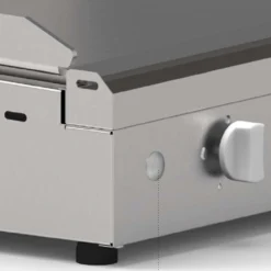 Plancha Gaz Chef 80 Lisse Rainurée - Planet -Weber King Boutique plancha gaz planet chef 80 lisse rainuree 8033945788858 2