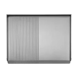 Plancha Gaz Chef 55 Lisse Rainurée - Planet 6 Plancha Gaz Chef 55 Lisse Rainurée - Planet -Weber King Boutique plancha inox chef 55 gaz lisse rainuree 8033945788834 2