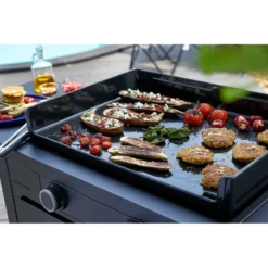 Plancha Gaz Modern 60 Acier Noir - Forge Adour -Weber King Boutique plancha modern 60 acier noir 8436550202069 2