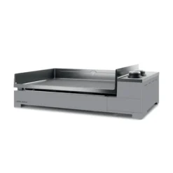 Plancha Gaz Premium 60 Noir Et Gris - Forge Adour