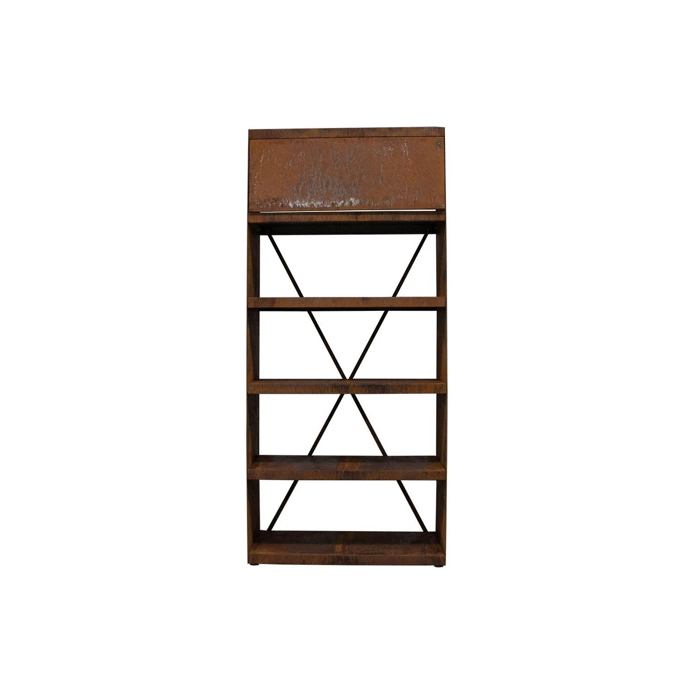 Etagère Range Bois Corten 100 - Ofyr 1 Etagère Range Bois Corten 100 - Ofyr