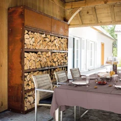 Etagègre Range Bois Corten 300 - Ofyr -Weber King Boutique range bois corten 300 ofyr 2020000020158 2