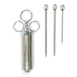 Seringue à Marinade + 3 Aiguilles En Inox Serious Injector - The Bastard